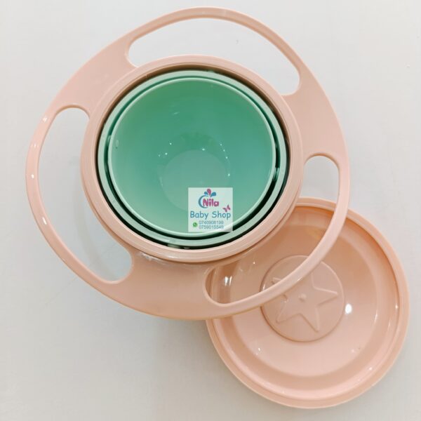 360 Degree Rotate Gyro Non-spill Bowl - Image 3