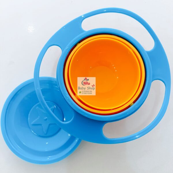 360 Degree Rotate Gyro Non-spill Bowl - Image 5