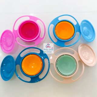 360 Degree Rotate Gyro Non-spill Bowl