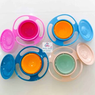 360 Degree Rotate Gyro Non-spill Bowl