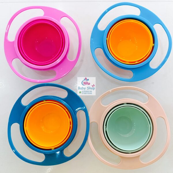 360 Degree Rotate Gyro Non-spill Bowl - Image 6