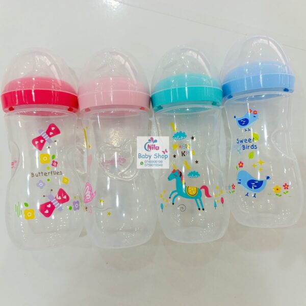 Momeasy 330ml/11oz  Wide Neck PP Feeding Bottle with Anti-Colic Nipple - Image 4