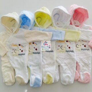 Hooded Warm Baby Rompers