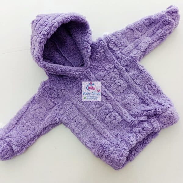 Kids Hoodie Long Sleeve Thick Outerwear Sweater - Image 5