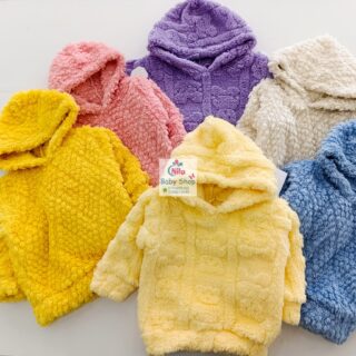 Kids Hoodie Long Sleeve Thick Outerwear Sweater