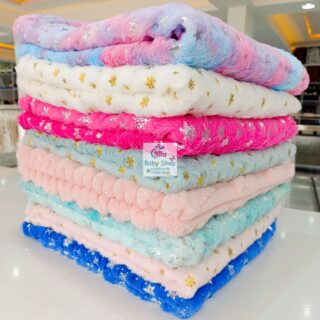 Cozy Adorable Snuggle Cotton Baby Shawl