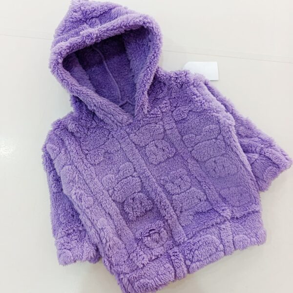 Kids Hoodie Long Sleeve Thick Outerwear Sweater - Image 5