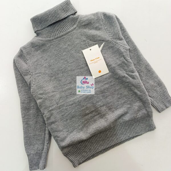 Baby Knit Turtleneck Sweater - Image 5