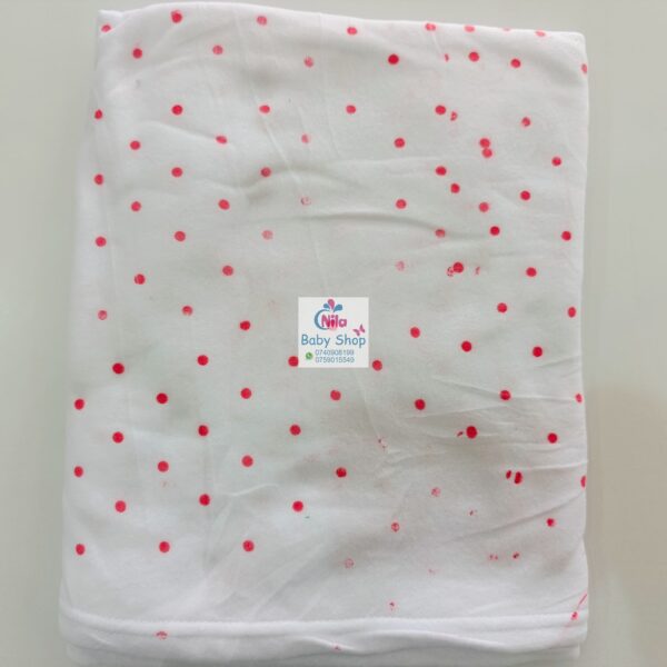Warming Blanket / Receiving Blanket Made of Baby Cotton - Image 4