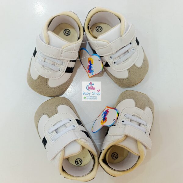 Classic Baby Boy Lightweight Leather Sneakers Soft Bottom Anti-slip Suede Infant Toddler Shoes - Image 3