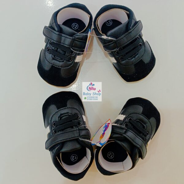 Classic Baby Boy Lightweight Leather Sneakers Soft Bottom Anti-slip Suede Infant Toddler Shoes - Image 4