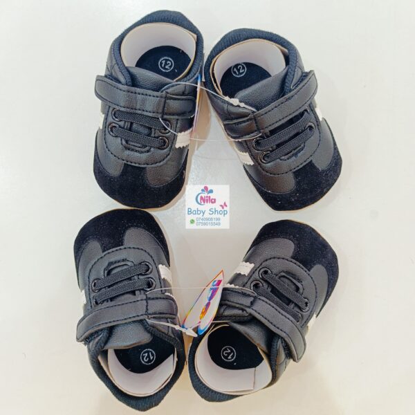 Classic Baby Boy Lightweight Leather Sneakers Soft Bottom Anti-slip Suede Infant Toddler Shoes - Image 5