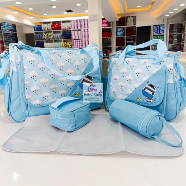 5 In 1 Diaper Bag Set With A Changing Mat - Image 7