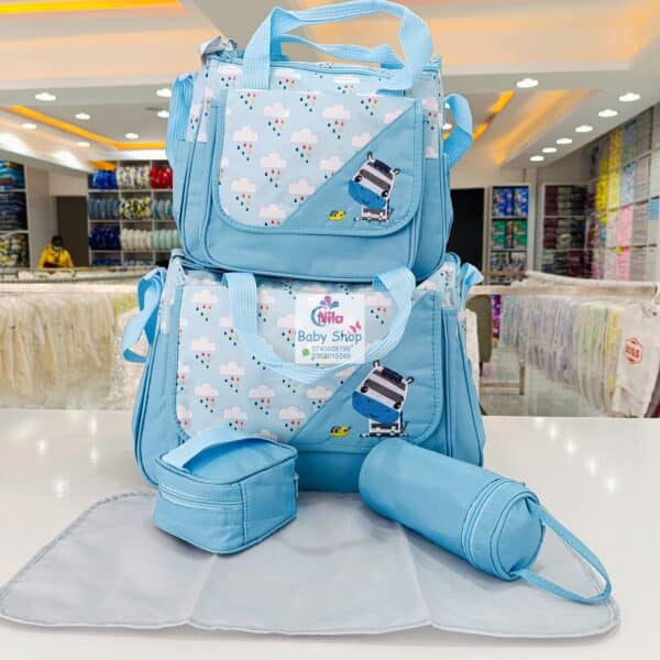 5 In 1 Diaper Bag Set With A Changing Mat - Image 6