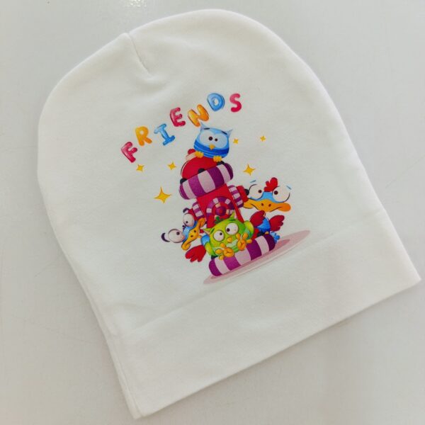 Cute Cartoon Baby Beanie Hat Soft Cotton Newborn & Infant Cap - Image 17
