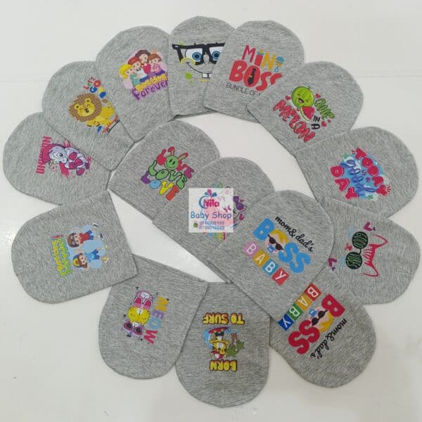 Cute Cartoon Baby Beanie Hat Soft Cotton Newborn & Infant Cap