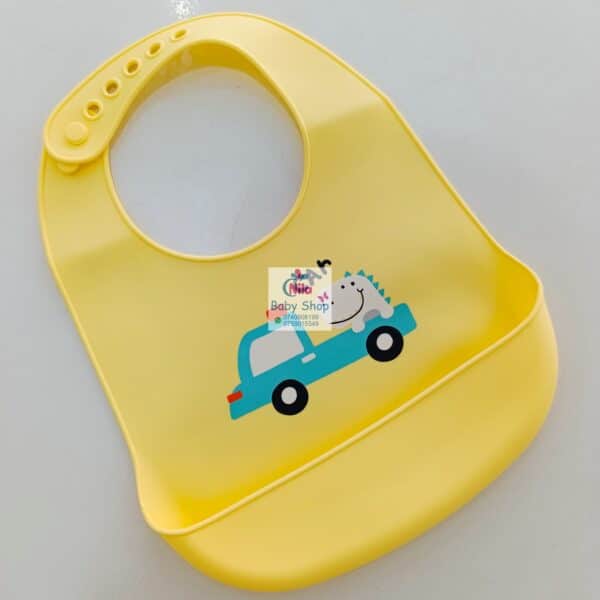 Cartoon Silicone Waterproof Baby Bibs - Image 7