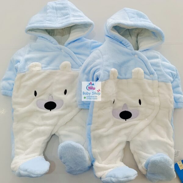 Warm Unisex Heavy Newborn Baby Rompers - Image 2