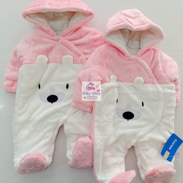 Warm Unisex Heavy Newborn Baby Rompers - Image 4