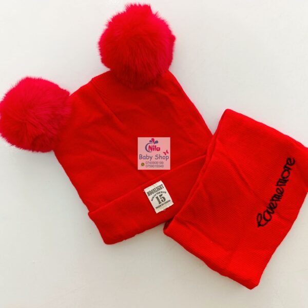 2PCS Baby Hat & Mini Scarf - Image 6