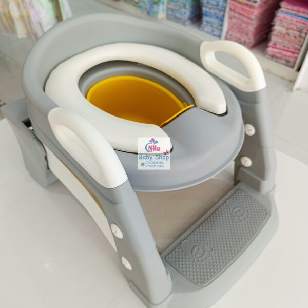 Adjustable Baby Potty Training Seat with Ladder – Toddler Toilet Trainer - Image 6
