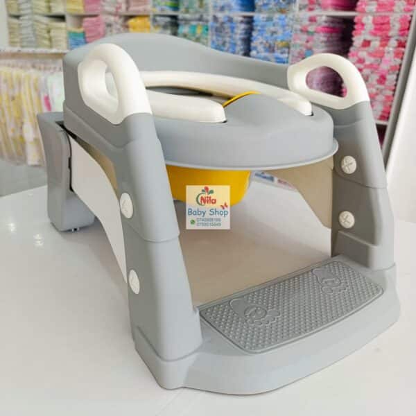 Adjustable Baby Potty Training Seat with Ladder – Toddler Toilet Trainer - Image 2