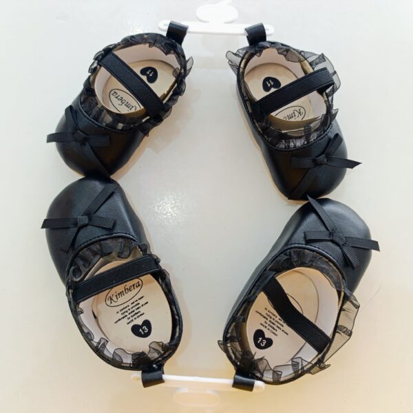 Baby Girl Party Shoes with Bow - Image 8