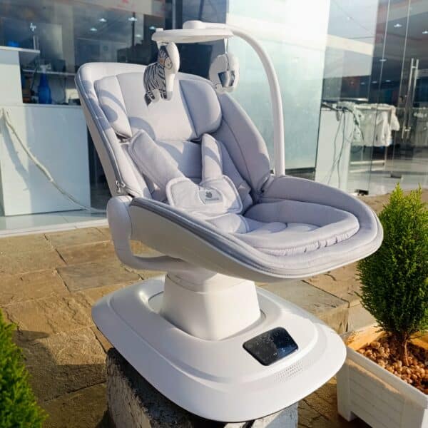 Electric Baby Swing Chair with Music and Toy Bar - Image 7
