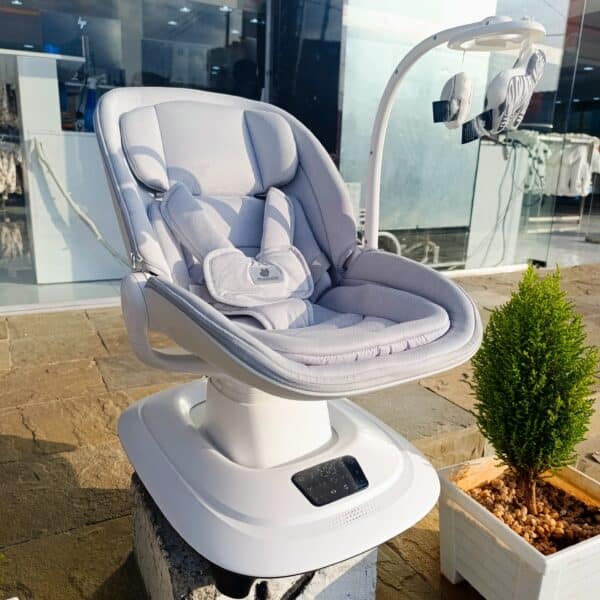 Electric Baby Swing Chair with Music and Toy Bar - Image 6