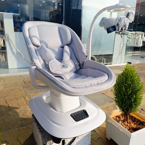 Electric Baby Swing Chair with Music and Toy Bar - Image 5