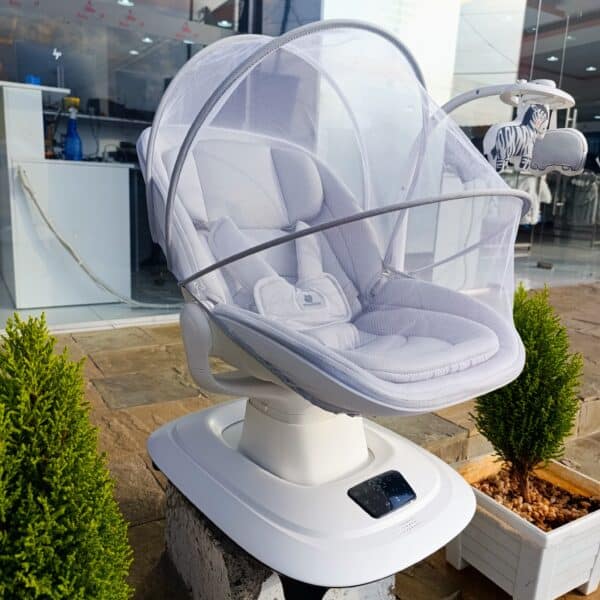 Electric Baby Swing Chair with Music and Toy Bar - Image 3
