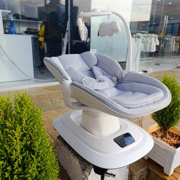 Electric Baby Swing Chair with Music and Toy Bar - Image 2