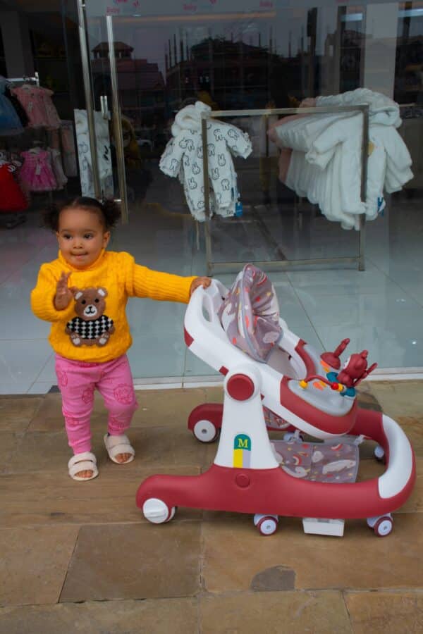 Baby Walker with Push Handle and Activity Tray – Adjustable & Comfortable - Image 6
