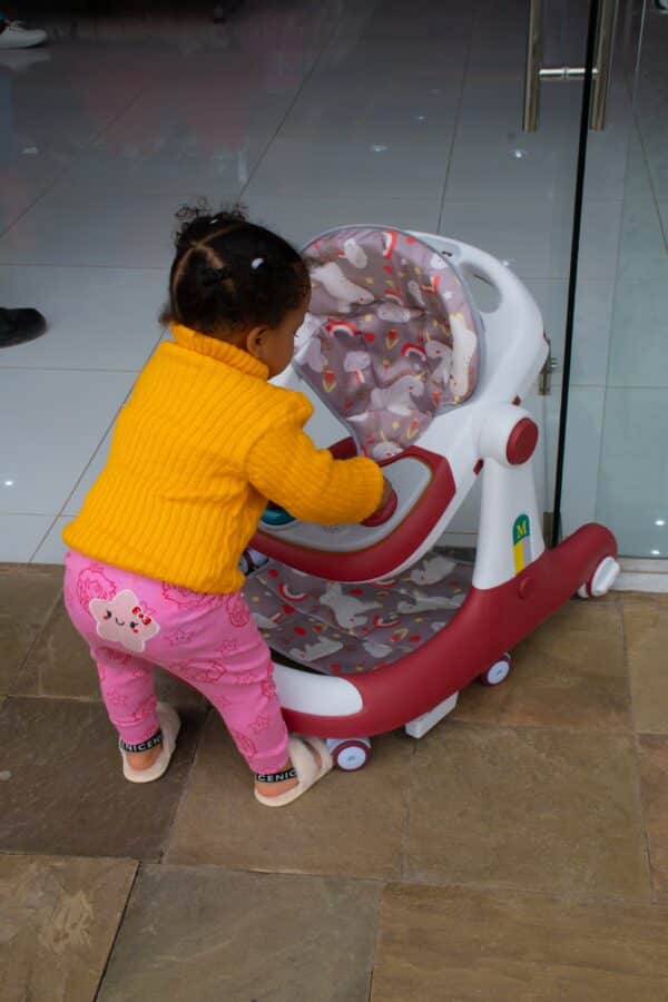 Baby Walker with Push Handle and Activity Tray – Adjustable & Comfortable - Image 7