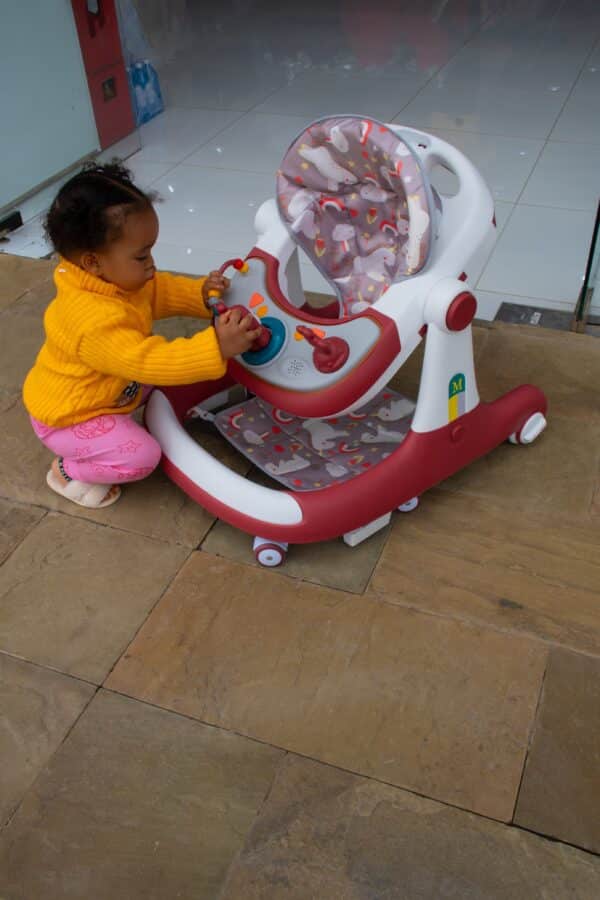 Baby Walker with Push Handle and Activity Tray – Adjustable & Comfortable - Image 10