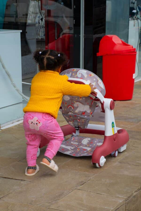 Baby Walker with Push Handle and Activity Tray – Adjustable & Comfortable - Image 12