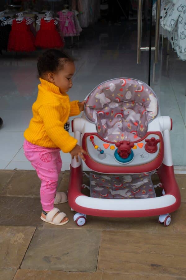 Baby Walker with Push Handle and Activity Tray – Adjustable & Comfortable - Image 8