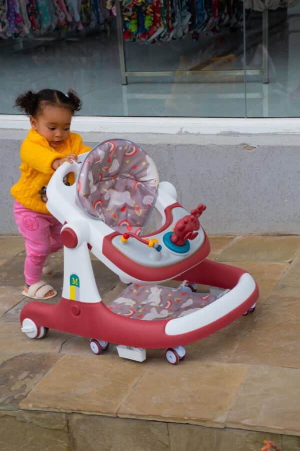 Baby Walker with Push Handle and Activity Tray – Adjustable & Comfortable - Image 11