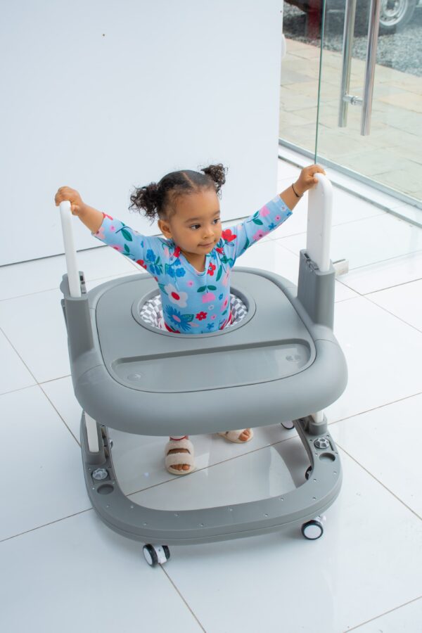 Dinosaur Baby Walker with Play Tray & Adjustable Seat - Image 21