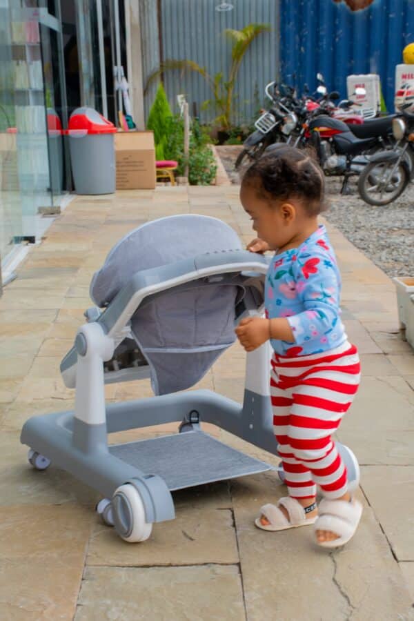 Dinosaur Baby Walker with Play Tray & Adjustable Seat - Image 16
