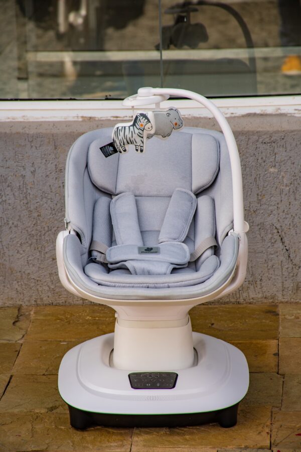 Electric Baby Swing Chair with Music and Toy Bar - Image 11