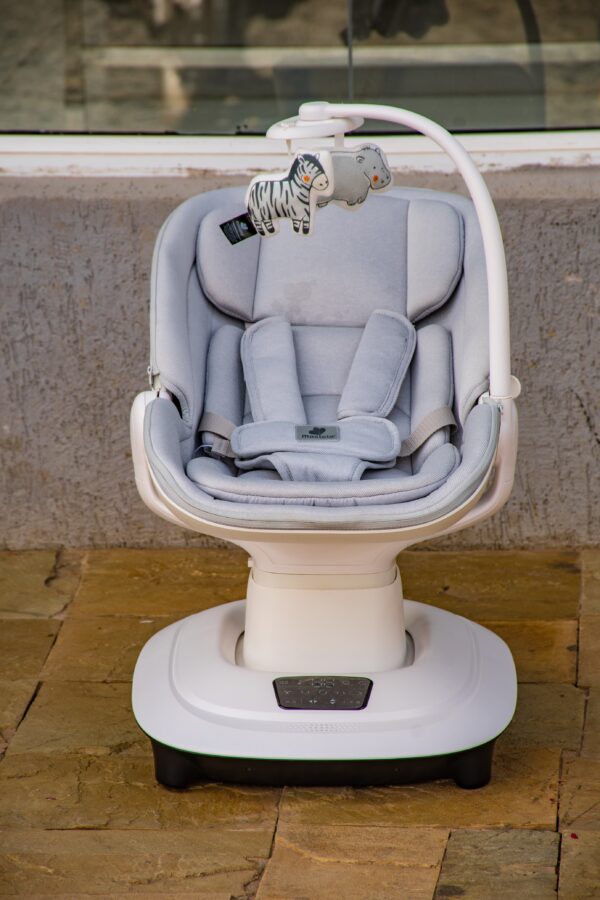 Electric Baby Swing Chair with Music and Toy Bar - Image 10