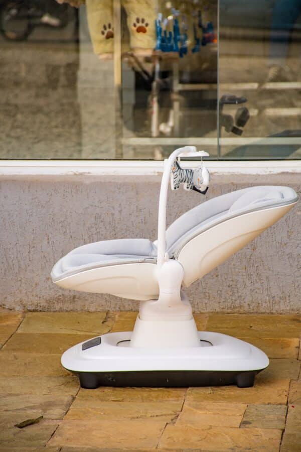 Electric Baby Swing Chair with Music and Toy Bar - Image 8