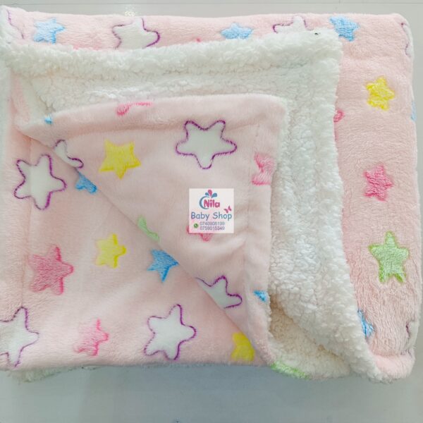 Soft Fleece Baby Shawls – Warm, Lightweight & Cozy Newborn Swaddle Wraps - Image 7