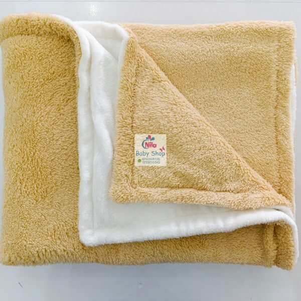 Soft Fleece Baby Shawls – Warm, Lightweight & Cozy Newborn Swaddle Wraps - Image 2