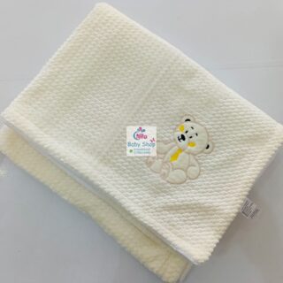 Warm Super Soft Baby Shawl - Cream Yellow