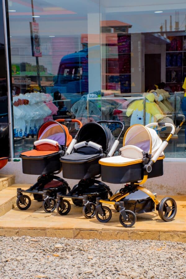 4 in 1 Luxury Baby Stroller with Car Seat - Image 13