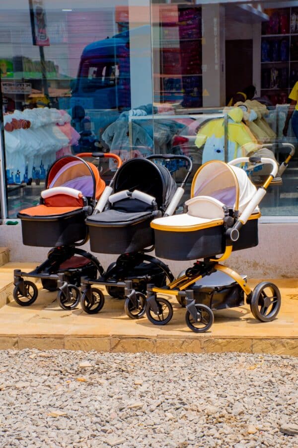 4 in 1 Luxury Baby Stroller with Car Seat - Image 12