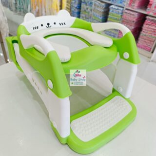Adjustable Baby Potty Training Seat with Ladder – Toddler Toilet Trainer