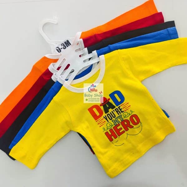 5-Piece Baby Long Sleeve T-Shirt Set – Cute Cartoon Prints for Boys & Girls - Image 6